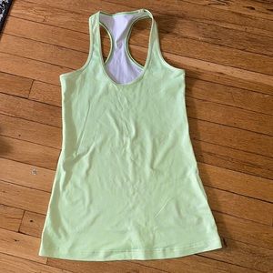 Lululemon Racerback Tank Neon and Pink SIZE SMALL